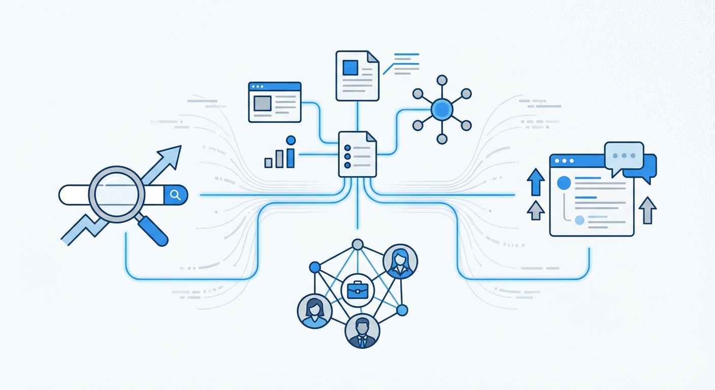 Optimización de contenidos para Google LinkedIn y Reddit